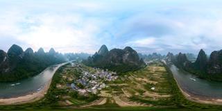 阳朔漓江九友画山 (5)_全景